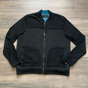 Ted Baker Mens Outme Knit Bomber Jacket